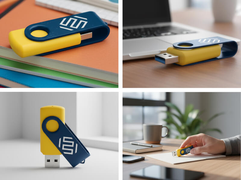 USB-minne Twist color